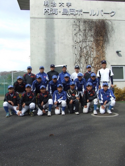 明治大学硬式野球部 野球教室